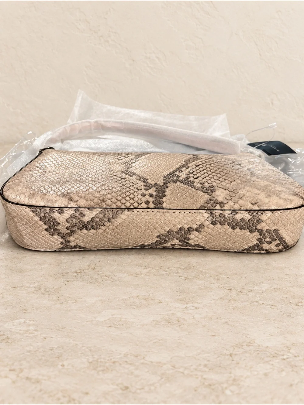 Kate Spade Kayla Snake Embossed Convertible Wristlet Pink Multi NWT